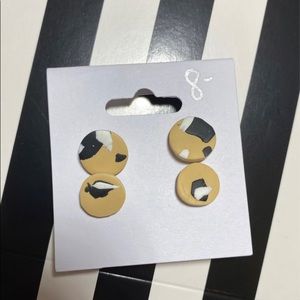 Polymer clay earrings